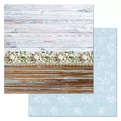 Бумага "Времена года: зима. Тепло родного дома" (ScrapMania)