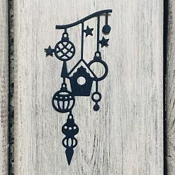 Нож "Новогодняя гирлянда 2", 11х4,6 см (ArtScrap)