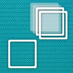 Украшение из чипборда "Шейкер. Квадрат" (CraftStory)