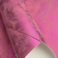 Отрез экокожи А4 "С напылением. Розовый с фуксией" Отрез экокожи А4 "С напылением. Розовый с фуксией"