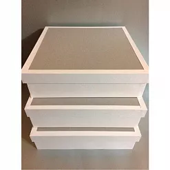 Коробка для альбома 20х20 см с мамиными сокровищами