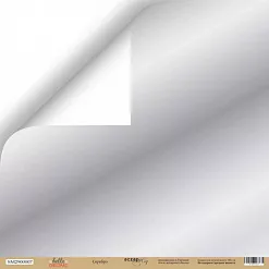 Бумага с фольгированием "Hello Christmas. Серебро" (Скрапмир)