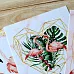 Набор карточек "Роскошный фламинго", 16 шт (ScrapMania)