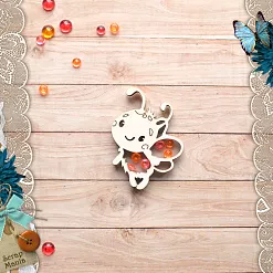 Шейкер "Пчелки", левый мини (ScrapMania)