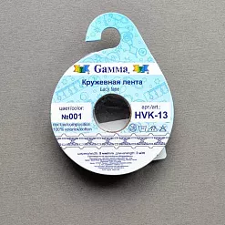 Лента кружевная "Белая" ширина 0,8 см, длина 3 м (Gamma) Лента кружевная "Белая" ширина 0,8 см, длина 3 м (Gamma)