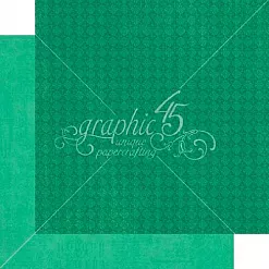 Набор бумаги 15х15 см "Enchanted forest. Зачарованный лес. Фоновый", 36 листов (Graphic 45)