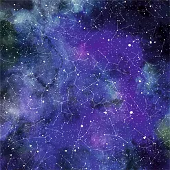 Бумага "Тайны вселенной. Созвездия" (ScrapMania)