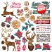 Набор бумаги 30х30 см "Christmas fairytales", 10 листов (Фабрика Декору)