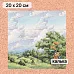 Калька 20х20 см "Лукоморье 01", плотность 110 гр/м2 (ScrapMania) Калька 20х20 см "Лукоморье 01", плотность 110 гр/м2 (ScrapMania)