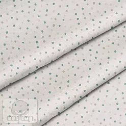 Отрез ткани 79х50 см "Горох цветной" (Cotton)