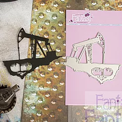 Нож "Нефтяная вышка", 9,3х8 см (Fantasy)