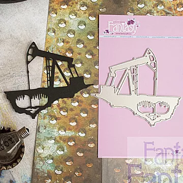 Нож "Нефтяная вышка", 9,3х8 см (Fantasy)