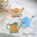 Нож "Уютная дача. Лейка", 5х8,3 см (ScrapMania)