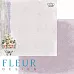 Бумага "Цветы прованса. Розовый куст" (Fleur-design)