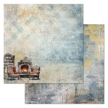 Бумага "Элементарно, Ватсон! У камина" (ScrapMania)