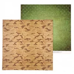 Бумага "Military. Армейская палатка" (АртУзор)