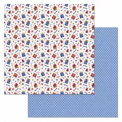 Бумага "Снеговички. Подарки" (ScrapMania)