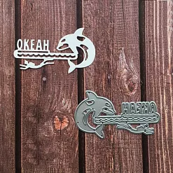Нож для вырубки "Ключ. Океан" (Scrapman)
