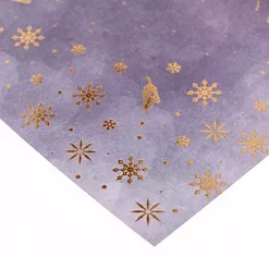 Бумага с фольгированием 20х20 см "Волшебный вечер" (АртУзор) Бумага с фольгированием 20х20 см "Волшебный вечер" (АртУзор)