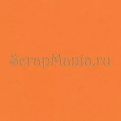 Кардсток Bazzill Basics 30,5х30,5 см однотонный гладкий, цвет нежный оранжевый