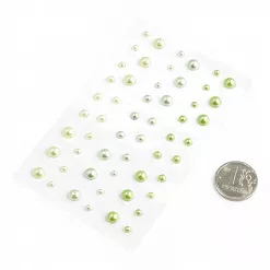 Набор полужемчужин "Светло-зеленые" (Magic Hobby) Набор полужемчужин "Светло-зеленые" (Magic Hobby)