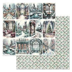 Набор бумаги 20х20 см "Рождество у волшебников", 12 листов (ScrapMania) Набор бумаги 20х20 см "Рождество у волшебников", 12 листов (ScrapMania)