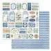 Бумага "Океания. Ярлыки и теги" (ScrapMania)