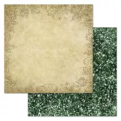 Набор бумаги 30,5х30,5 см "Малахитовый цветок", 12 листов (ScrapMania) Набор бумаги 30,5х30,5 см "Малахитовый цветок", 12 листов (ScrapMania)