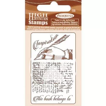 Резиновый штамп "Inspiration", 5,7х4,2 см (Stamperia)