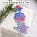 Нож "Сказка на Новый Год. Кристальные снежинки", 6,5х7 см (ScrapMania)