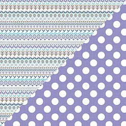 Набор бумаги 30х30 см "Frosted", 18 листов (Authentique)