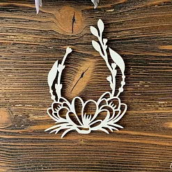 Чипборд "Цветочная композиция", 7,8 см (LeoMammy) Чипборд "Цветочная композиция", 7,8 см (LeoMammy)