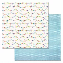 Набор бумаги 30,5х30,5 см "Ламы", 12 листов (ScrapMania)