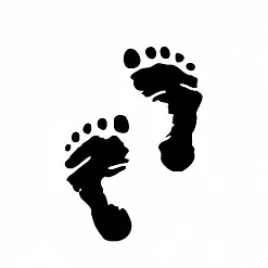 Штамп "Ножки", 2,5х3,7 см (Студия "Елена") Штамп "Ножки", 2,5х3,7 см (Студия "Елена")