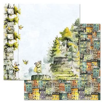 Бумага "СуперБабушка. Фотоохота" (ScrapMania)