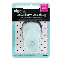 Дырокол 1,5 см "Снежинка 3" (Dalprint)