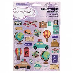 Наклейки 15х17 см с глиттером "Путешествие" (Mr.Painter) Наклейки 15х17 см с глиттером "Путешествие" (Mr.Painter)