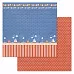 Набор бумаги 30,5х30,5 см "Морячок", 12 листов (ScrapMania)