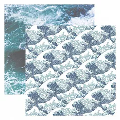 Набор бумаги 30х30 см "Тайна глубин", 18 листов (АртУзор) Набор бумаги 30х30 см "Тайна глубин", 18 листов (АртУзор)