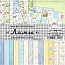Набор бумаги 20х20 см "Ламы", 12 листов (ScrapMania)