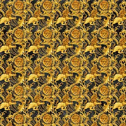 Бумага "Элитный клуб. Золотой лев" (ScrapMania) Бумага "Элитный клуб. Золотой лев" (ScrapMania)