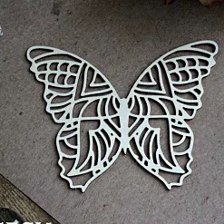 Украшение из чипборда "Бабочка" (Fantasy) Украшение из чипборда "Бабочка" (Fantasy)