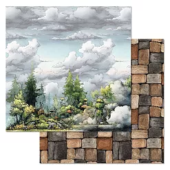 Бумага "Лукоморье. Там леший бродит" (ScrapMania)