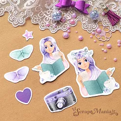 Набор высечек из бумаги "Это Я!", 39 шт (ScrapMania) Набор высечек из бумаги "Это Я!", 39 шт (ScrapMania)