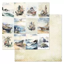 Бумага "Тихая гавань. Карточки" (ScrapMania)