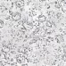Отрез ткани 50х55 см "Графичные розы" Peppy, Wexford garden SRK-17109-12 GREY)