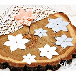 Набор ножей для вырубки "Цветы 6" (AgiArt)