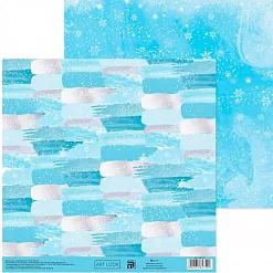Бумага 20х20 см "Морозный день" (АртУзор)
