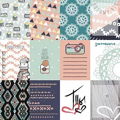 Набор карточек "Тепло и уютно" (Polkadot) Набор карточек "Тепло и уютно" (Polkadot)