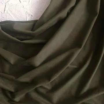 Отрез замши 30х70 см "Двусторонняя. Зеленая травяная" (Pty Китай)